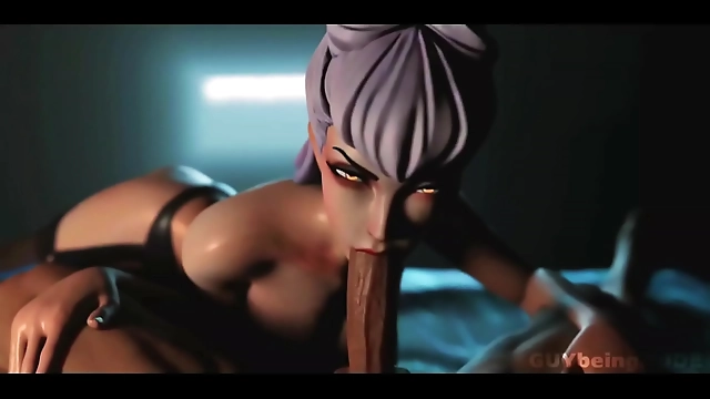 Experience the Alluring 3D Hentai Beauty Evelynn in All Her Erotic Glory!