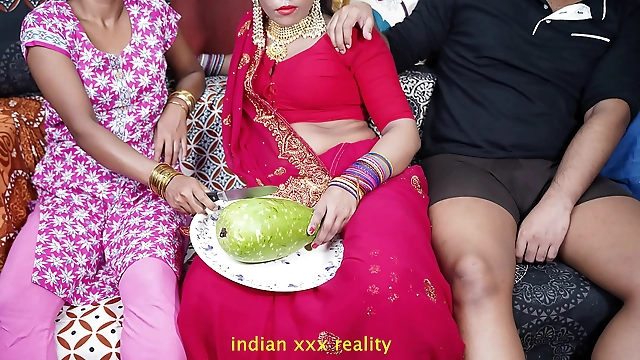 Luscious Indian Stepmom Seduces Stepbrother in Forbidden Hindi Romp