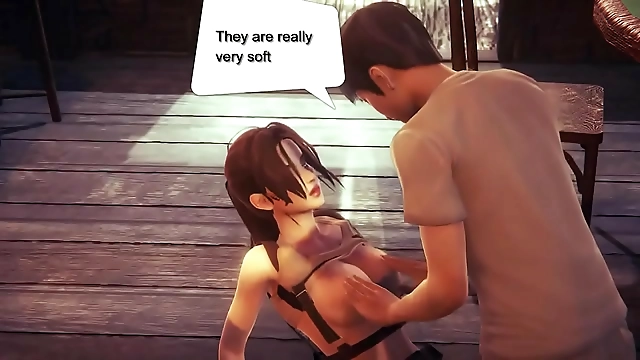 Lara Croft s Hentai Adventure: The Sexy Archaeologist s Fiery Encounter with a Lustful Man in New Animated Manga - You ll Want to See This!