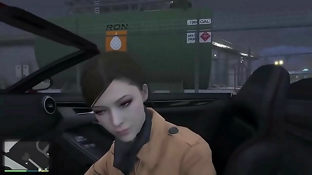 Sultry Ada Wong Sizzles in GTA V: The Ultimate Hooker Experience Part 1 Video