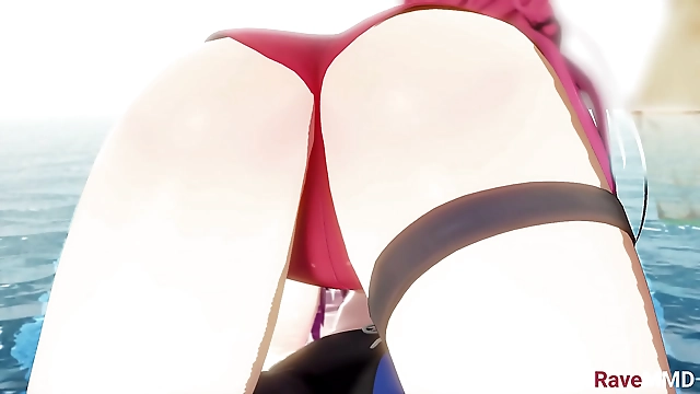 Whale-watching turned into a steamy threesome with lustful Captain and newbie seafarer